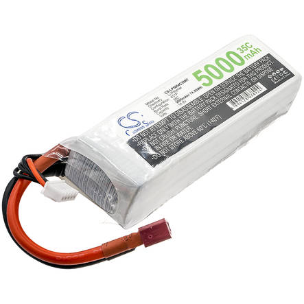 RC akku 14.8v 5000mah Li-polymer - Li-polymer kennot/akut - 4894128038924 - 1