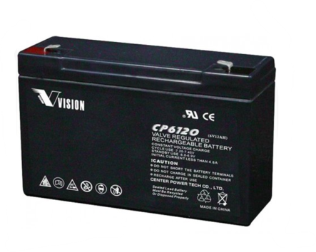 Vision CP6120 Agm-akku 6v 12Ah - AGM ajovoima- ja teollisuusakut - 214914 - 1
