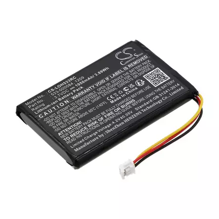 Logitech Harmony 533-000083 3.7v 1050mAh - Kaukosäätimen akut - 4894128073284 - 1
