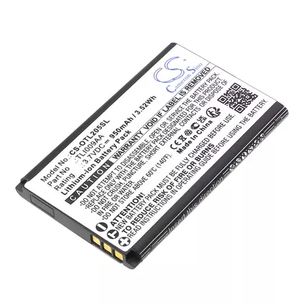 Alcatel puhelimen OT-3025 tarvikeakku CS - Muiden merkkien puhelinakut - 4894128213574 - 1