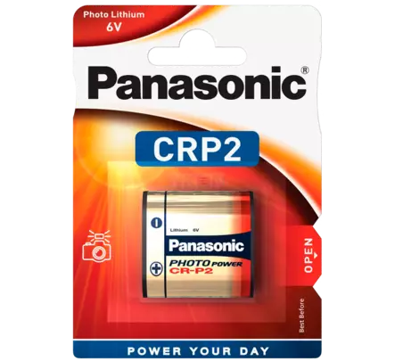 Panasonic Lithiumparisto CR-P2 6V - 6V Lithiumparistot - 5410853017134 - 2