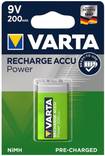 Varta 9v Ni-Mh kenno 200mAh 1kpl blist - C,D,9V Akut ja kennot - 4008496550814 - 1