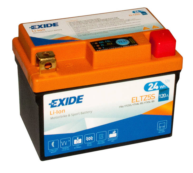 Exide Mp-Akku ELTZ5S 12V24Wh120A Li-ion - Li-ion MP- ja kelkan akut - 3661024036764 - 1
