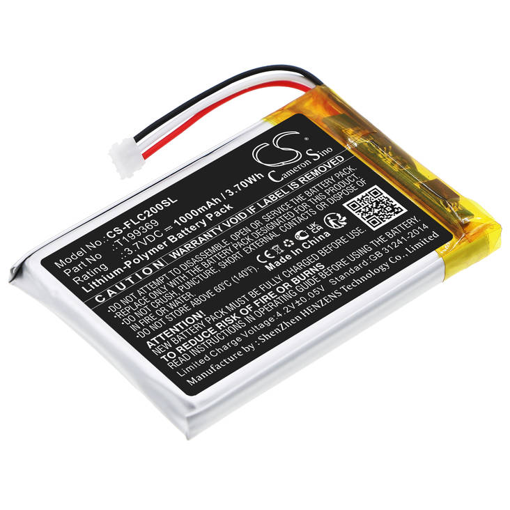 Flir akku 3.7v 1000mAh T199369 CS - Lämpökameran akut - 4894128187974 - 1
