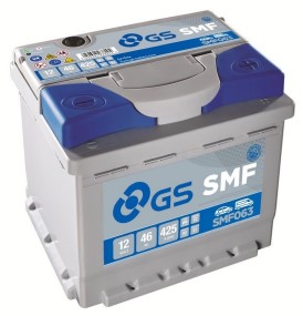 GS Käynnistysakku SMF063 12v 46Ah 425A - GS käynnistysakut - 5050694038204 - 1