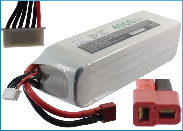 Li-polymer akku 18.5v 4000mah 140x44x47 - Li-polymer kennot/akut - 4894128048954 - 1