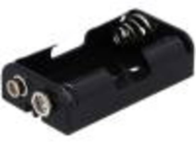 Paristotelineet 2 x AA Neppari liitin - Paristokotelot - 888014 - 1