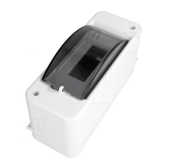 Pinta-asennuskotelo 2-paikkainen moduuli - Sulakkeet - 5907484331314 - 1