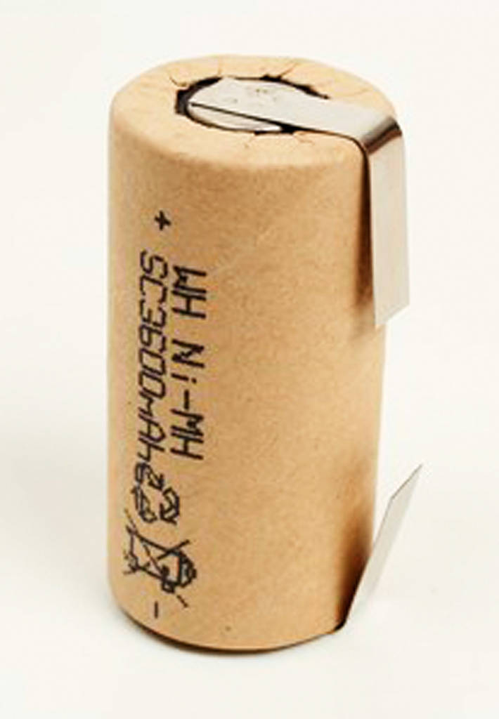 Power plus Sub-c 1.2v 3600mAh Nimh JK - Nimh Juotoskorvalliset kennot - 1474 - 1