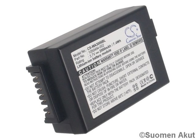 Psion akku 3,7v 2000mAh Li-Ion CS - Viivakoodinlukija-akut - 4894128031994 - 1