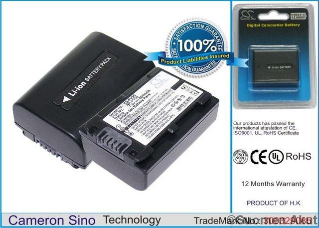 Sony akku NP-FV50 7.4V 600mAh Liion CS - Sony kameranakut - 4894128035244 - 1