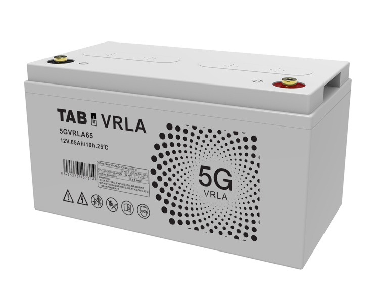 TAB Agm-akku 5GVRLA65 12V 65Ah M6 - AGM ajovoima- ja teollisuusakut - 8435336107314 - 1