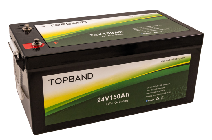 Topband TB24150B Li-ion akku25,6V150Ah - Li-ion ajovoima- ja teollisuusakut - 217314 - 1