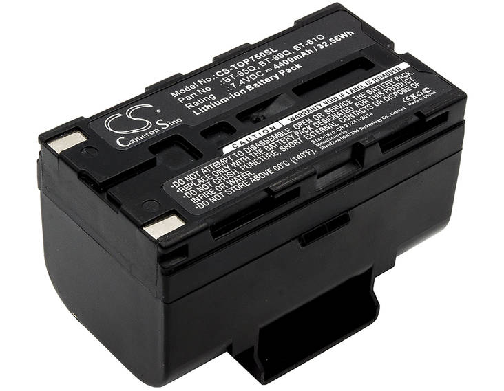 Topcon akku 7.4v 4400mah Liion CS - Mittalaiteakut - 4894128130994 - 1
