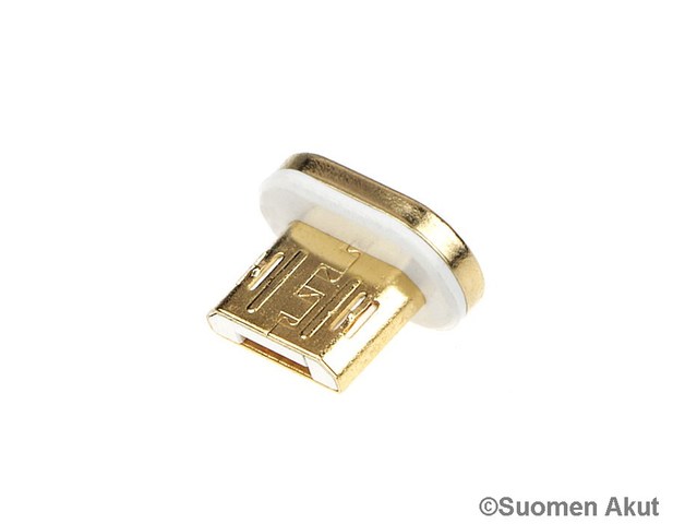 Usb latausjohdon pää micro CS Gold - Laturi- ja virtalähdetarvikkeet - 4894128116714 - 1