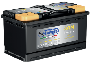 Vipiemme AGM BM70C 12V 80Ah 810A(EN - Vipiemme akut - 8017597014824 - 1