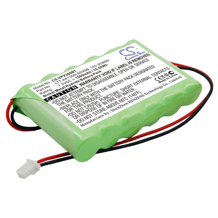 Visonic tarvikeakku 7.2V 1500mAh nimh - Hälyttimen akut - 4894128148784 - 1
