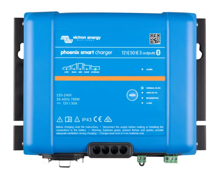 Victron Phoenix Smart IP43 laturi 12/50 - Aurinkoenergialaturit - 8719076053514 - 1