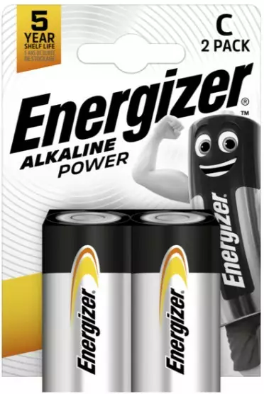 Energizer alkaliparisto 1,5V C 2kpl bl - C alkaliparistot - 7638900297324 - 1