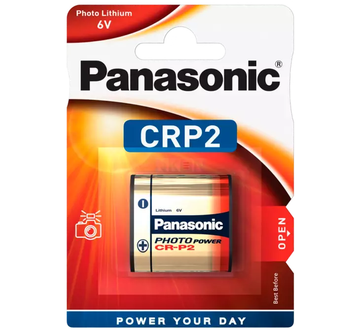 Panasonic Lithiumparisto CR-P2 6V - 6V Lithiumparistot - 5410853017134 - 2