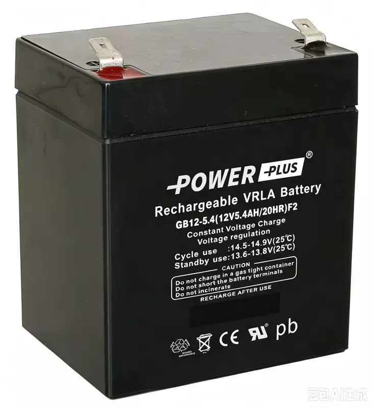 Power Plus Agm-akku 12V 5.4Ah F2 - AGM ajovoima- ja teollisuusakut - 211904 - 1