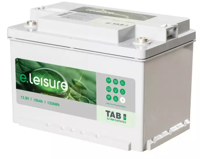 Tab e.leisure L3 Clever akku12,8V106Ah - Li-ion ajovoima- ja teollisuusakut - 3838818655214 - 1