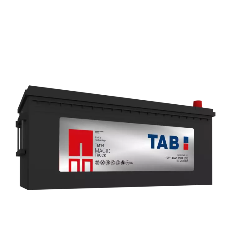 TAB Magic Truck TM14 12V 140Ah850A(EN) - Tab käynnistysakut - 3838807036734 - 2