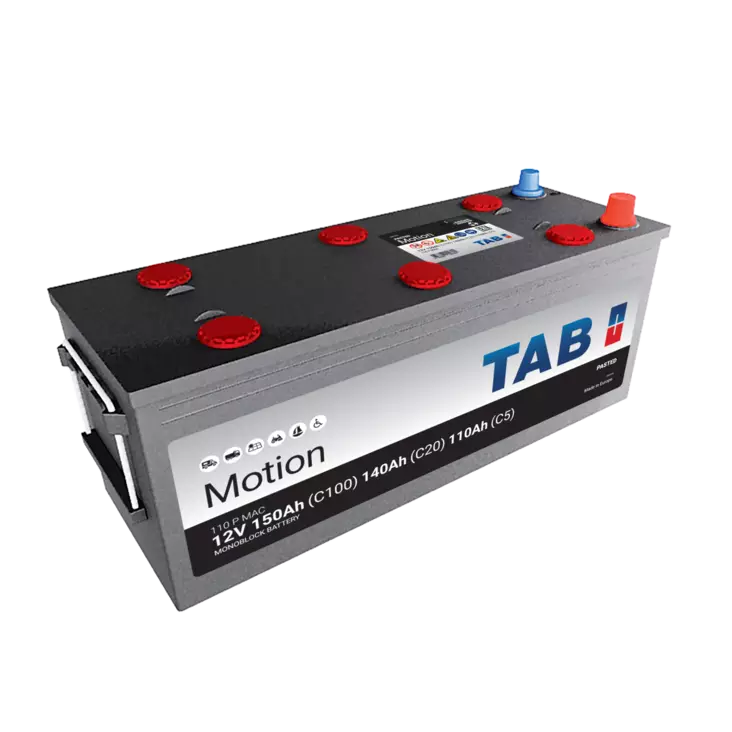 TAB Motion Pasted 12v 140Ah 110P MAC - Putki- ja massalevyakut - 3838807029804 - 2