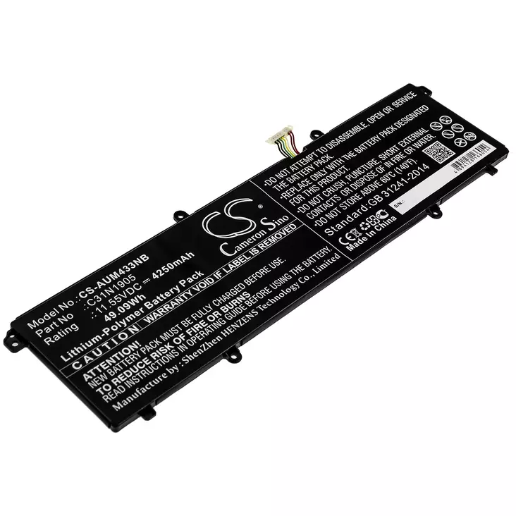 Tietokoneen Akku ASUS 11.55V 4250mA(621) - Asus kannettavan akut - 4894128166054 - 1
