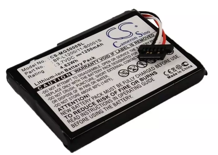 Typhoon akku 3.7v 1250mah Liion CS - Muiden merkkien navigaattorien akut - 4894128019404 - 1