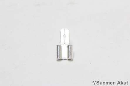 Adapteri lyijyakuille F2 6.3mm=F1 4.8mm - Akkukengät - 142065 - 1