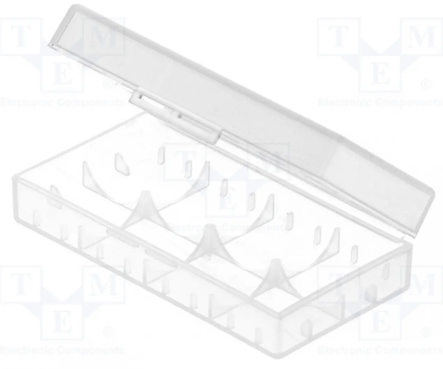 Paristokotelo 18650/16340 kennoille - Paristokotelot - 888025 - 1