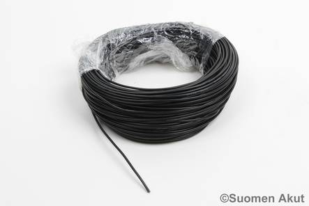 Silikonikaapeli 20AWG musta 1 metri - Silikonikaapelit - 2825 - 1