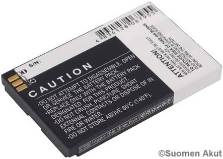 Sonim XP3 akku 3.7v 1150mAh Liion CS - Sonim kännykän akut - 4894128067955 - 1