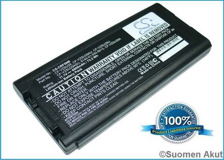 Tietokoneen Akku Panaso.11.1V6600mAh(76) - Muiden merkkien kannettavan akut - 4894128028215 - 1