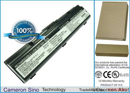 Tietokoneen Akku Toshiba 10,8V6600mA(74) - Toshiba kannettavan akut - 4894128025535 - 1