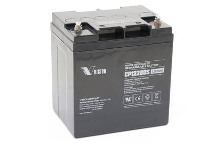 Vision CP12280S Agm-akku 12v 28Ah - AGM ajovoima- ja teollisuusakut - 2149255 - 1