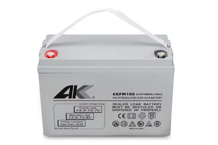AK Agm-akku 12V 100Ah M8 - AGM ajovoima- ja teollisuusakut - 75345 - 2