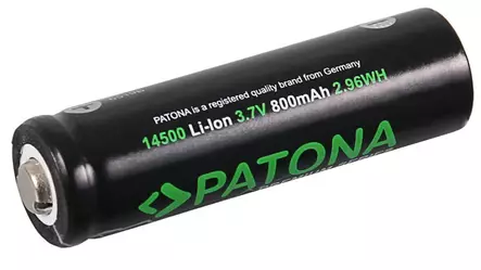 Patona AA 3.7V 800mAh Li-IonICR14500 - Muut Li-ion kennot - 4055655217835 - 1