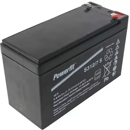 Powerfit Agm-Akku 12v 7.2Ah S312/7S - AGM ajovoima- ja teollisuusakut - 74586315 - 1