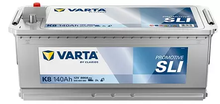 Varta Promotive K8 12V 140Ah 800A (EN) - Varta käynnistysakut - 4016987166345 - 1