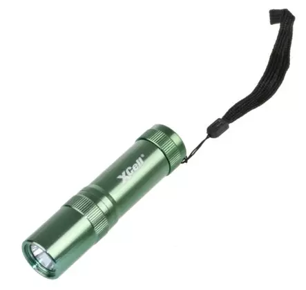 XCell Led-taskulamppu 130 Lumen Vihreä - Taskulamput - 557725 - 1