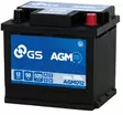 GS Käynnistysakku AGM012 AGM 12V50Ah - GS käynnistysakut - 5050694064265 - 4