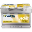 Varta Start Stop AGM A7 XEV12V 70Ah 760A - Varta käynnistysakut - 4016987165515 - 1