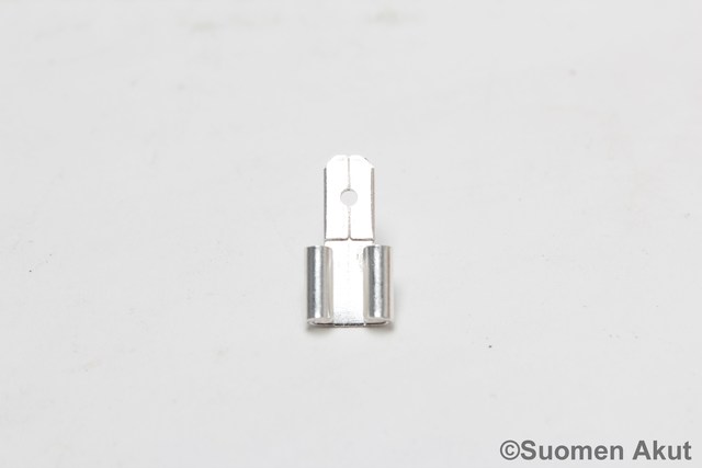 Adapteri lyijyakuille F2 6.3mm=F1 4.8mm - Akkukengät - 142065 - 1