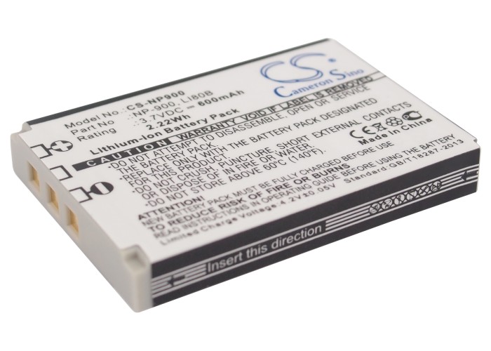 BENQ akku DC 3.7v 650mah liion CS - Muiden merkkien kameranakut - 4894128005575 - 1