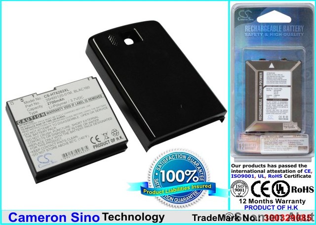HTC akku T8282 3.7v 2700mAh Liion - HTC ja PDA -akut - 4894128026235 - 1