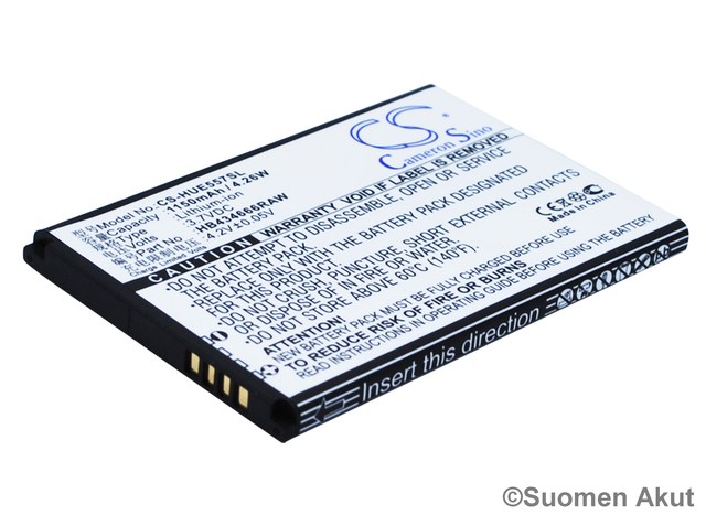 Huawei Wireless Akku E5573 3,7v 1150mAh - Modeemien ja mokkuloiden akut - 4894128106265 - 1