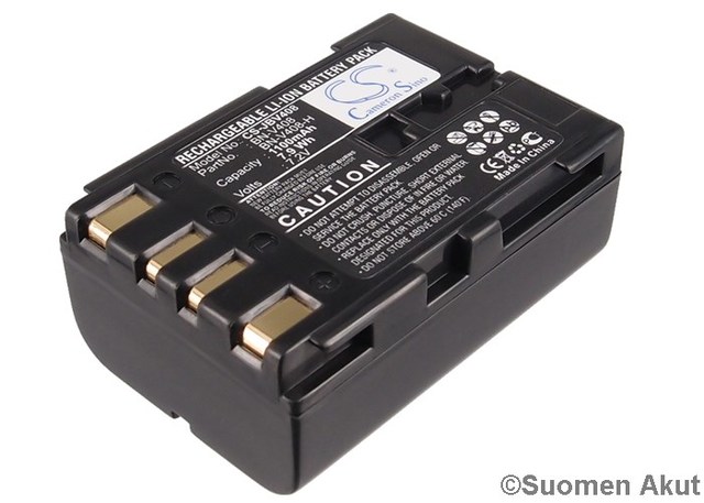 JVC akku 7.2v 1100mah li-ion BN-V408 CS - JVC kameranakut - 4894128004875 - 1