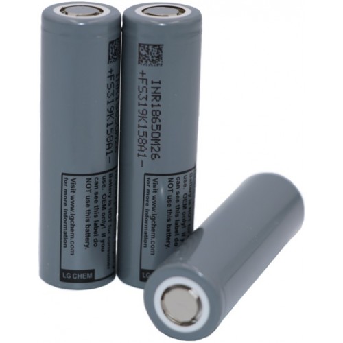 LG INR18650 M26 3.7V 2600mAh4C 1KPL - 18650 Li-ion kennot - 148165 - 1